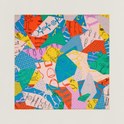 再入荷1番人気 スカーフ2022ss 新作格安 空想の鞍 エルメス カレ90